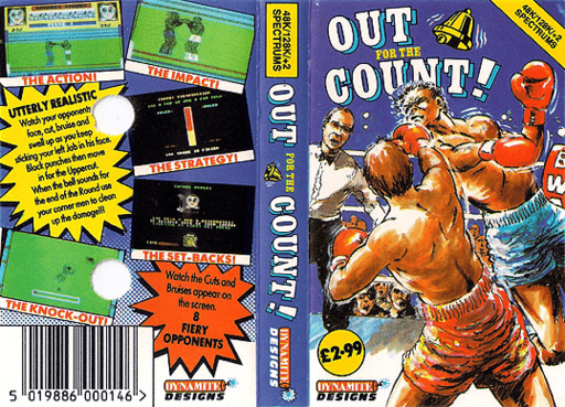 Out for the Count box art for ZX Spectrum
